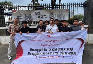 Aliansi Mahasiswa Nusantara Laporkan Saiful Mujani Ke Polda Metrojaya Dugaan Penghasutan 