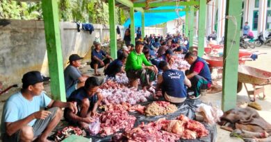 JORONG KURNIA KAMANG GELAR SHOLAT IDUL ADHA 1447 HIJRIYAH DI MASJID BAITUL MAKMUR, MEMOTONG 9 EKOR SAPI, 31 EKOR KAMBING KURBAN 