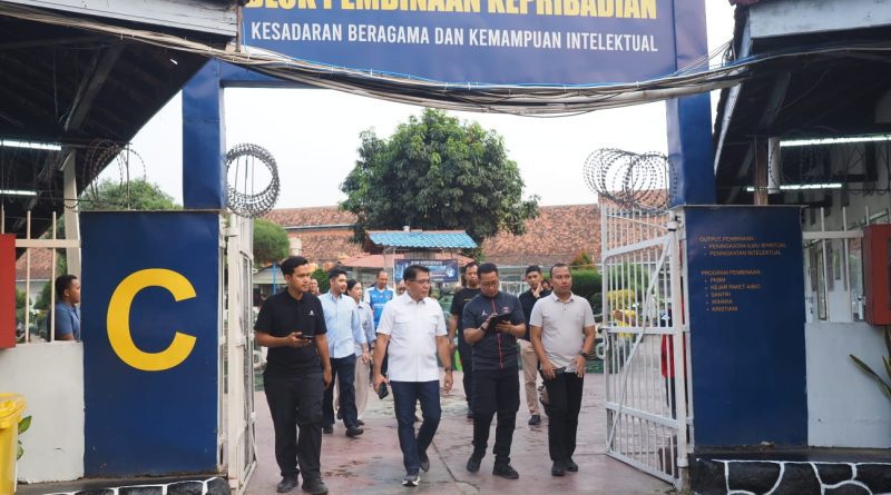 Tinjau Lapas Pemuda Tangerang, Anggota DPR RI Franciscus Sibarani Soroti Pembinaan Warga Binaan